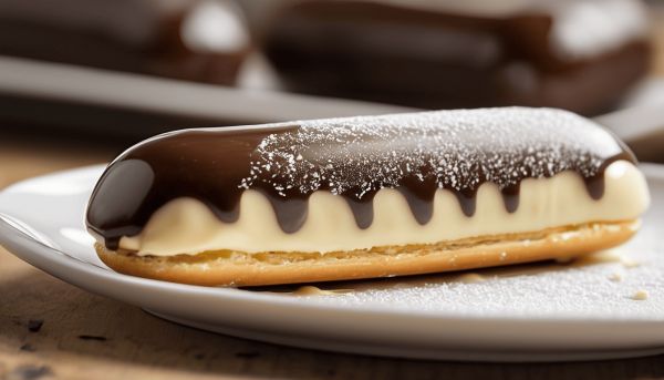 Un éclair au chocolat contient environ 300 calories